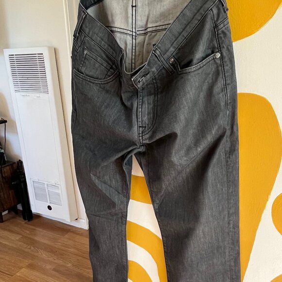 Men's Seven7 Black Jeans - Picture 1 of 2
